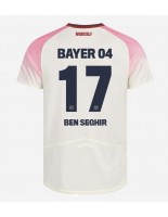Bayer Leverkusen Eliesse Ben Seghir #17 Bortedrakt 2025-26 Korte ermer
